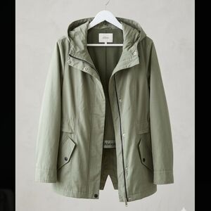 Olivers Light Olive Hooded Utility Jacket